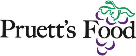 A theme logo of Pruett's Food